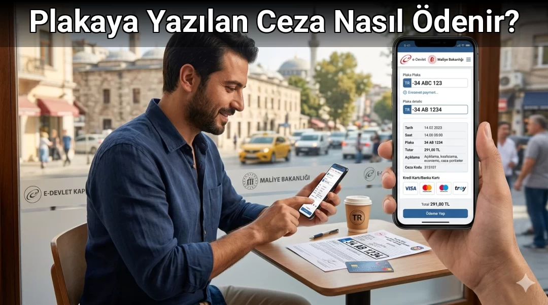 Plakaya Yazılan Ceza Nasıl Ödenir?